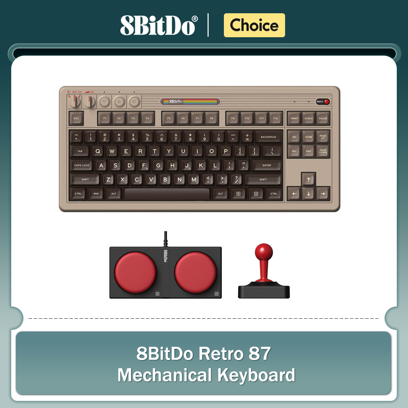 Gaming Accessories Keyboards - Tastiera meccanica retrò 8BitDo, tastiera da