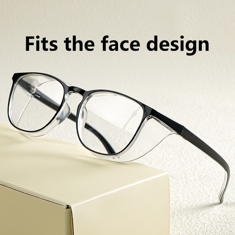 Gaming Glasses Tinted - Occhiali di sicurezza anti-polline Occhiali quadrati