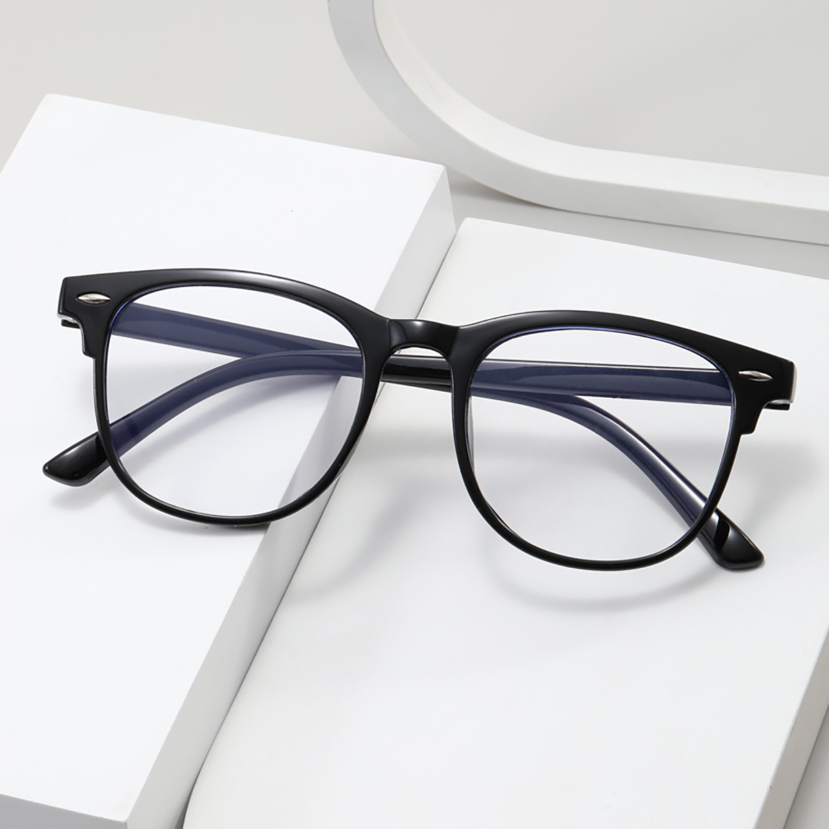 Gaming Glasses Tinted - Montatura per occhiali da Computer trasparente