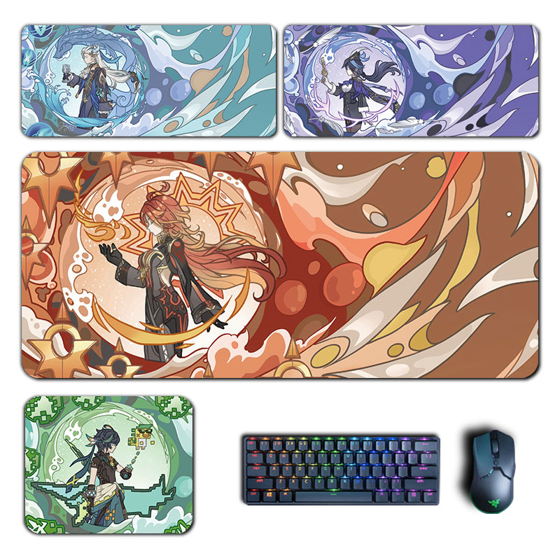 Anime Genshin Impact Mouse Pad - Gaming Accessories Keyboards recensione e prezzo