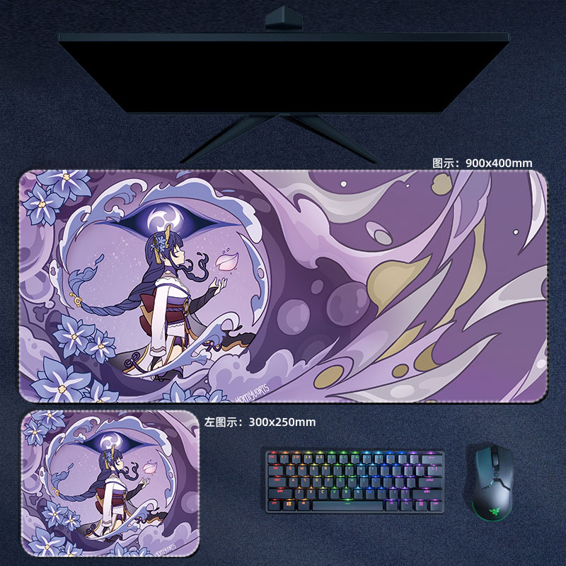 Anime Genshin Impact Mouse Pad - Gaming Accessories Keyboards recensione e prezzo
